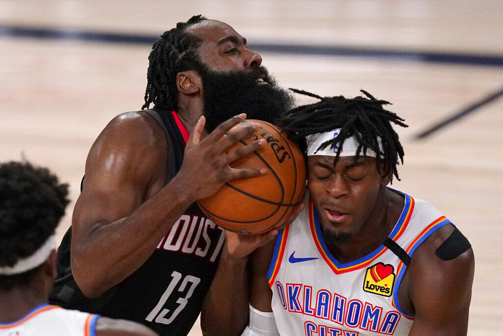 APTOPIX Thunder Rockets Basketball